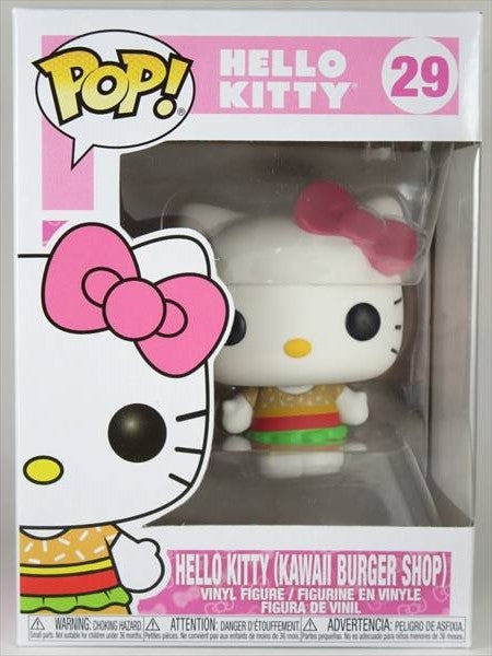 ハローキティ KAWAIIバーガーショップ [ハローキティ45周年] FUNKO POP!(ファンコ) ボブルヘッド