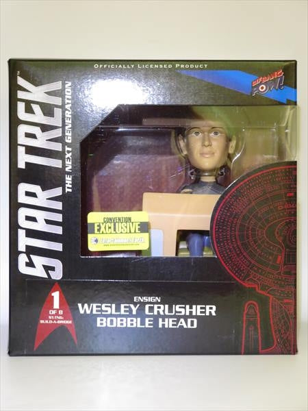 ウェスリー スタートレック STAR TREK(THE NEXT GENERATION) BUILD-A-BRIDGE BIF BANG POW! ボブルヘッド