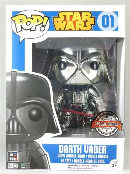 ダースベイダー シルバークロム [STARWARS(スターウォーズ)] FUNKO(ファンコ) POP! 01