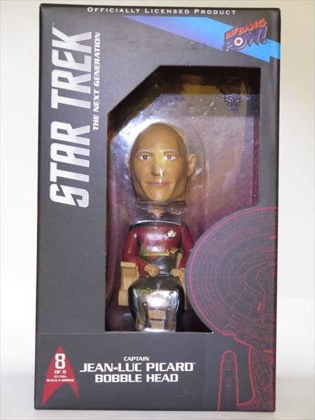 ピカード艦長 スタートレック STAR TREK(THE NEXT GENERATION) BUILD-A-BRIDGE BIF BANG POW! ボブルヘッド