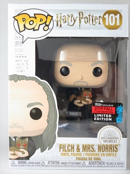フィルチ＆ミセスノリス 2019年FALL CONVENTION限定 [ハリーポッター] FUNKO(ファンコ) POP! 101