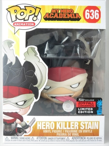 ステイン 2019年FALL CONVENTION限定 [僕のヒーローアカデミア] FUNKO(ファンコ) POP! ANIMATION 636