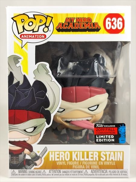 ステイン 2019年FALL CONVENTION限定 [僕のヒーローアカデミア] FUNKO(ファンコ) POP! ANIMATION 636