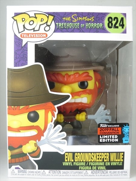 イビルグラウンドキーパー・ウィリー 2019年FALL CONVENTION限定[シンプソンズ] FUNKO(ファンコ) POP! TELEVISION 824