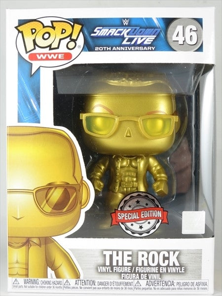 ザ・ロック ゴールデン [WWE] FUNKO(ファンコ) POP! WWE 46