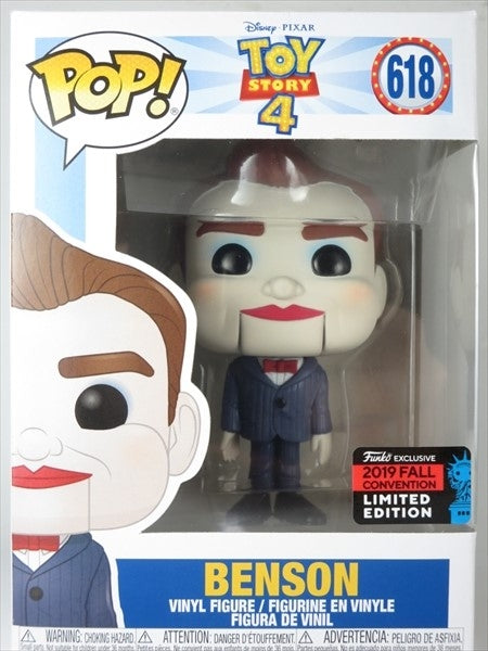 ベンソン 2019年FALL CONVENTION限定 [Toy Story4(トイ・ストーリー４)] FUNKO(ファンコ) POP! 618