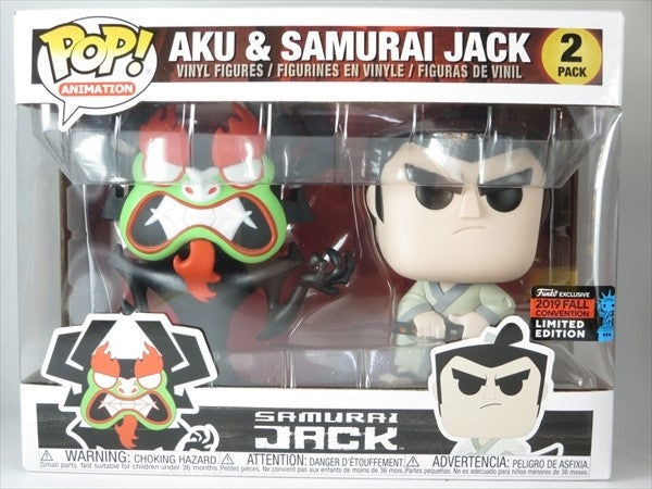 サムライジャック 2019年FALL CONVENTION限定  [SAMURAI JACK] FUNKO(ファンコ) POP! ANIMATION 2PACK