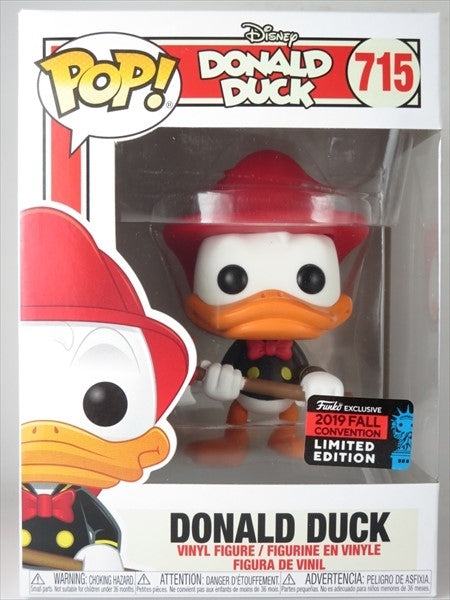 消防士ドナルドダック 2019年 SPRING CONVENTION限定 [DONALD DUCK] FUNKO(ファンコ) POP! 715