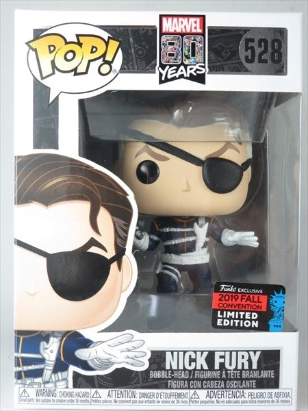 ニック・フューリー [MARVEL 80 YEARS] 2019年FALL CONVENTION限定 FUNKO POP!(ファンコ) ボブルヘッド