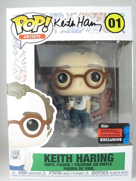 キース・ヘリング 2019年SPRING CONVENTION限定 [KEITH HARING] FUNKO(ファンコ) POP! ARTISTS 01