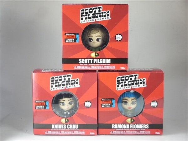 スコットピルグリム3点セット 2019年FALL CONVENTION限定 [スコット・ピルグリム] FUNKO FIVE STAR ファイブスター