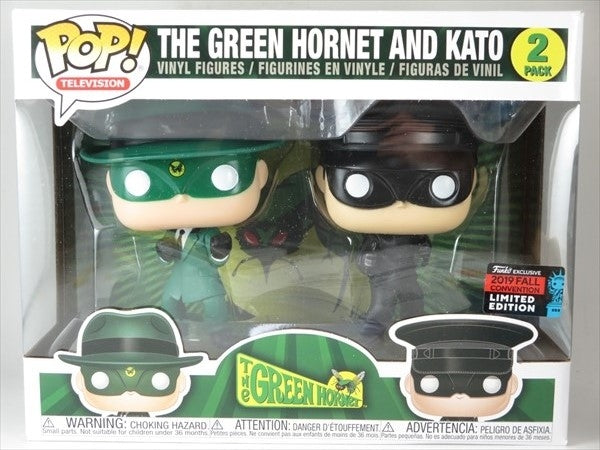 グリーンホーネット&カトー 2019年FALL CONVENTION限定 [グリーンホーネット] FUNKO(ファンコ) POP! TELEVISIION 2PACK