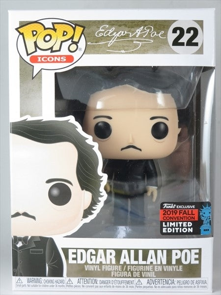 エドガー・アラン・ポー 2019年FALL CONVENTION限定 [EDGAR ALLAN POE] FUNKO(ファンコ) POP! ICONS 22