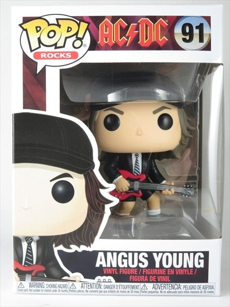 【箱傷】 アンガス・ヤング [AC/DC] FUNKO(ファンコ) POP! ROCKS 91