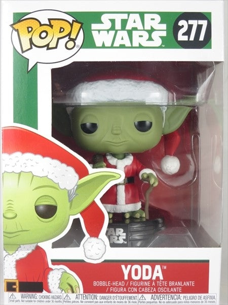 ヨーダ クリスマス [STARWARS(スターウォーズ)] FUNKO POP!(ファンコ) ボブルヘッド