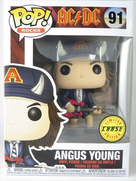 アンガス・ヤング CHASE [AC/DC] FUNKO(ファンコ) POP! ROCKS 91