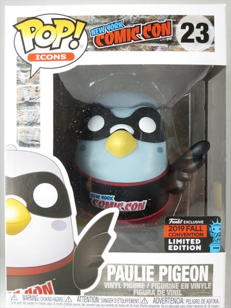 ポーリーピジョン 黒 2019年FALL CONVENTION限定 [NYCC] FUNKO(ファンコ) POP! ICONS 23
