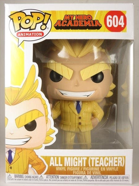 【箱傷】 オールマイト(教師) [僕のヒーローアカデミア] FUNKO(ファンコ) POP! ANIMATION 604