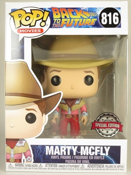 マーティ・マクフライ カウボーイ [バックトゥーザフューチャー(BACK TO THE FUTURE)] FUNKO(ファンコ) POP! MOVIES 816