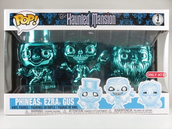 【箱傷】 フィニアス、エズラ、ガス　メタリック版 [ホーンテッドマンション] FUNKO(ファンコ) POP! 3PACK