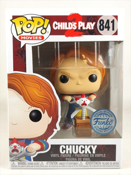 【箱傷】 チャッキー はさみ [Child's Play2(チャイルドプレイ2)] FUNKO(ファンコ) POP! MOVIES 841