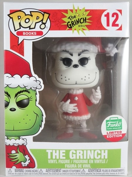 サンタグリンチ ホワイト FUNKOショップ限定版 [グリンチ] FUNKO(ファンコ) POP! BOOKS 12
