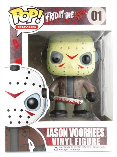 【箱傷】 ジェイソン [13日の金曜日] FUNKO(ファンコ) POP! MOVIES 01