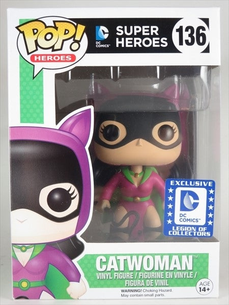 キャットウーマン DC LEGION OF COLLECTORS限定版 [DC SUPER HEROS] FUNKO(ファンコ) POP! HEROES 136
