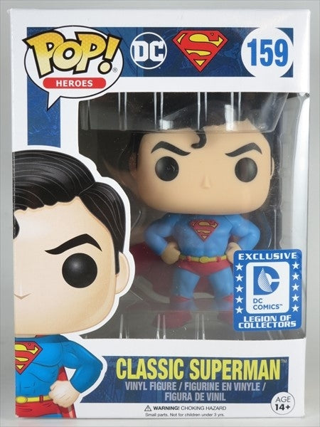 クラシックスーパーマン DC LEGION OF COLLECTORS限定版 [DC] FUNKO(ファンコ) POP! HEROES 159