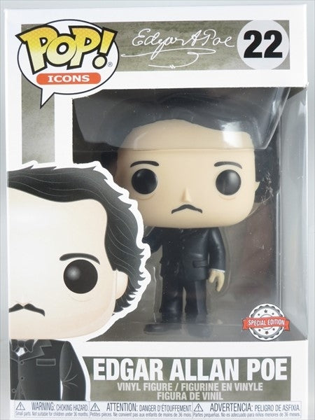 エドガー・アラン・ポー からす [EDGAR ALLAN POE] FUNKO(ファンコ) POP! ICONS 22
