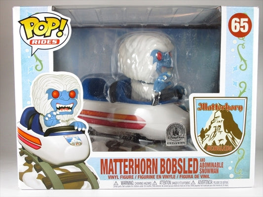 マッターホルンボブスレー＆アボミナブルスノーマン・イエティー [Matterhorn BOBSLEDS] FUNKO(ファンコ) POP! RIDES 65