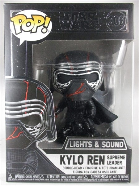 【ライト＆サウンド】最高指導者カイロ・レン [スターウォーズ スカイウォーカーの夜明け] FUNKO(ファンコ) POP! 308