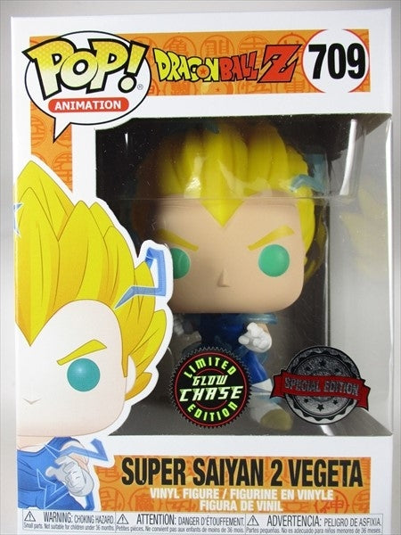 スーパーサイヤ人2 ベジータ 蓄光CHASE [ドラゴンボールZ] FUNKO(ファンコ) POP! ANIMATION 709