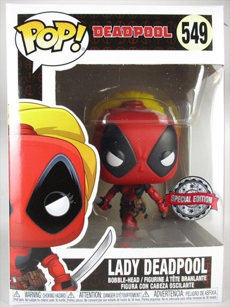 【箱傷】 レディ・デッドプール [デッドプール] FUNKO(ファンコ) POP! 549