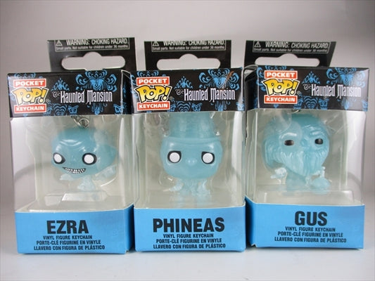 フィニアス、エズラ、ガス [ホーンテッドマンション] FUNKO(ファンコ) POCKET KEYCHAIN