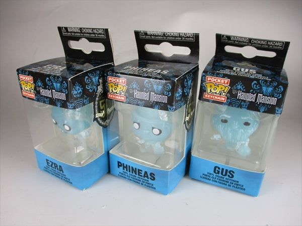 フィニアス、エズラ、ガス [ホーンテッドマンション] FUNKO(ファンコ) POCKET KEYCHAIN