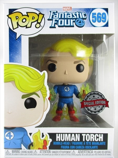 【箱傷】 ヒューマン・トーチ [ファンタスティック4] FUNKO(ファンコ) POP! 569