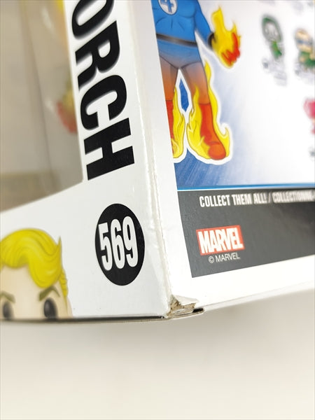 【箱傷】 ヒューマン・トーチ [ファンタスティック4] FUNKO(ファンコ) POP! 569