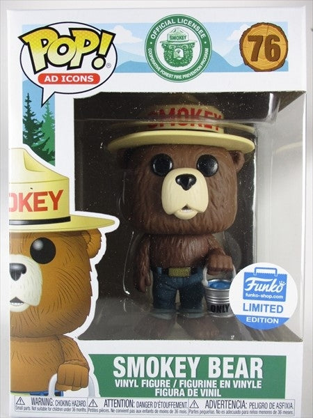 スモーキーベア FUNKOショップ限定 FUNKO(ファンコ) POP! AD ICONS 76