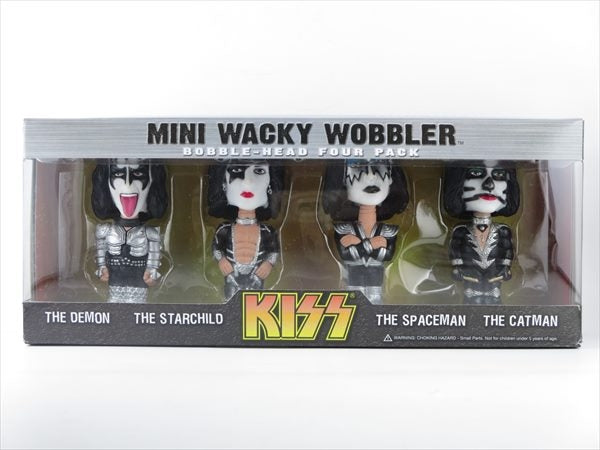ミニKISSセット FUNKO(ファンコ) Mini Wacky Wobbler(ミニワッキーワブラー) ボブルヘッド