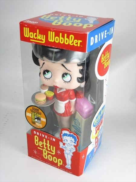ドライブインベティ レッド 2008年SDCC480体限定 [BETTY BOOP(ベティ・ブープ)] FUNKO(ファンコ) Wacky Wobbler(ワッキーワブラー) ボブルヘッド