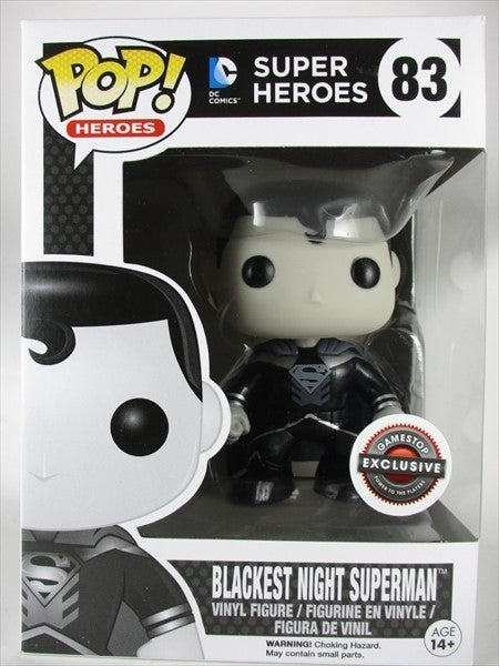 ブラッケストナイトスーパーマン [DC SUPER HEROES] FUNKO(ファンコ) POP! HEROES 83
