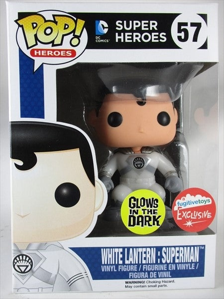 ホワイトランタンスーパーマン 蓄光版 [DC SUPER HEROES] FUNKO(ファンコ) POP! HEROES 57