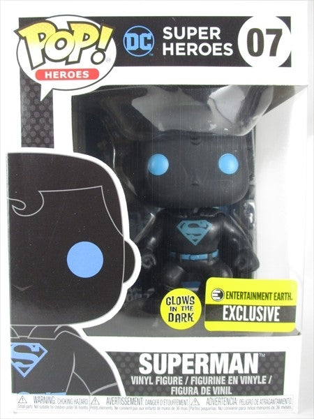 スーパーマン シルエット 蓄光版 [DC SUPER HEROES] FUNKO(ファンコ) POP! HEROES 07