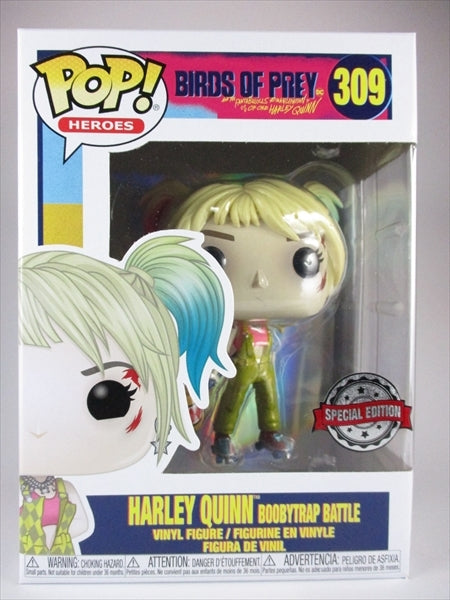 ハーレイ・クイン BOOBYTRAP BATTLE [バーズオブプレイ] FUNKO(ファンコ) POP! HEROES 309