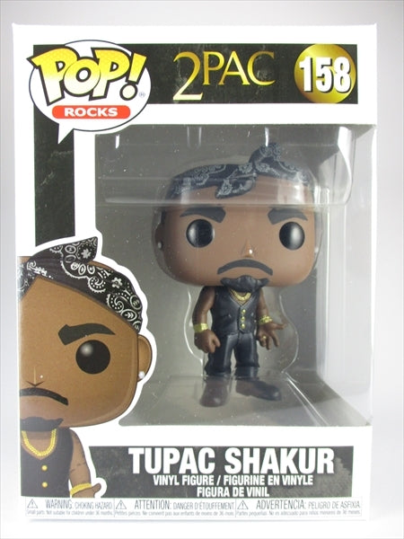 【箱傷】 トゥパック・シャクール [2パック(2PAC)] FUNKO(ファンコ) POP! ROCKS 158