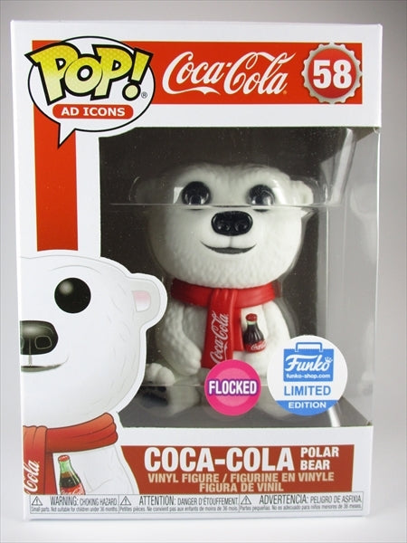 コカ・コーラ ポーラーベア FUNKOショップ限定 フロッキー版 [CocaCola] FUNKO(ファンコ) POP! AD ICONS 58