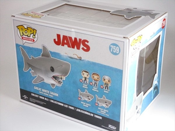 タンクを加えたグレートホワイトシャーク [JAWS] FUNKO(ファンコ) POP! MOVIES 759