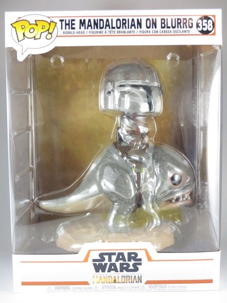 ブラーグにのったマンダロリアン [スターウォーズ/マンダロリアン] FUNKO(ファンコ) POP! 358