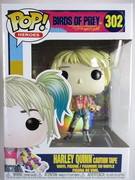 ハーレイ・クイン CAUTION TAPE [バーズオブプレイ] FUNKO(ファンコ) POP! HEROES 302